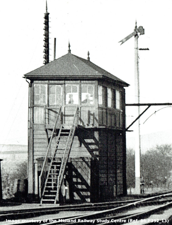 Hellifield Station, elevation view from the southeast.