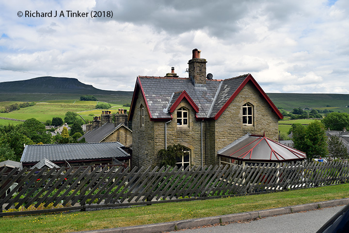 242540: Horton-in-Ribblesdale - Station Master's House (detached): Context view from the West
