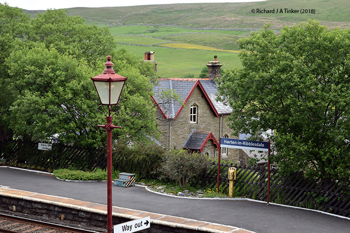 242540: Horton-in-Ribblesdale - Station Master's House (detached): Context view from the West
