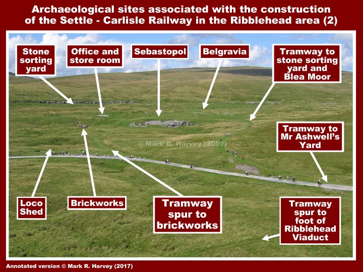 Archaeological sites in the Ribblehead area (SCR-2)