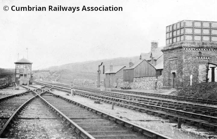 Blea Moor Sidings, context view from the south circa-1904.