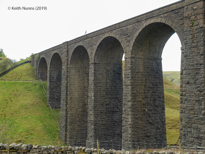 252150: Bridge SAC/84 - Artengill Viaduct (PROW - bridleway): Context view from the North