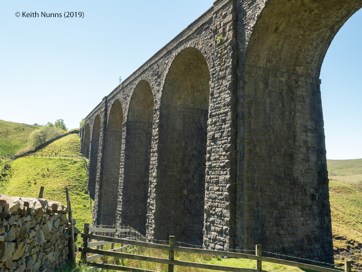 252150: Bridge SAC/84 - Artengill Viaduct (PROW - bridleway): Context view from the North West