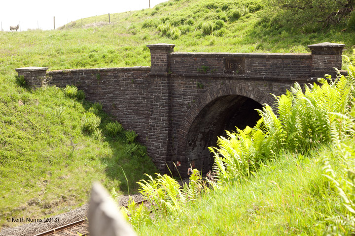 257530 Moorcock Tunnel North Portal: Elevation view from the north west