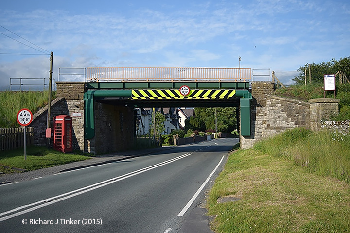 266650: Bridge SAC/181 - Kirkby Stephen Road / A685 (PROW - road): Elevation view from the West