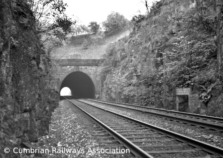 Crosby Garrett Tunnel North Portal, elevation view from the north-northeast.