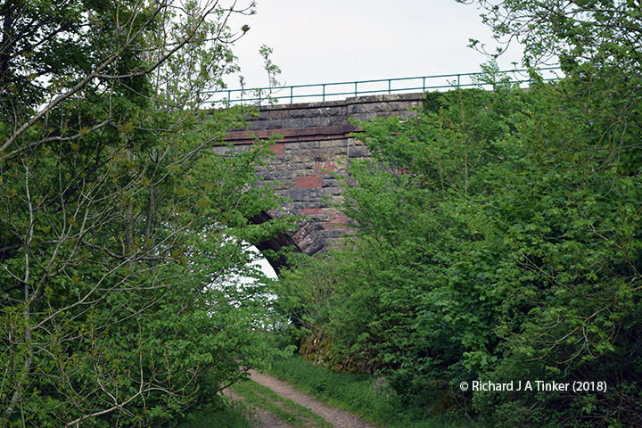 269460: Bridge SAC/197 - Crosby Garrett Viaduct (PROW - minor road):Elevation view from the North East