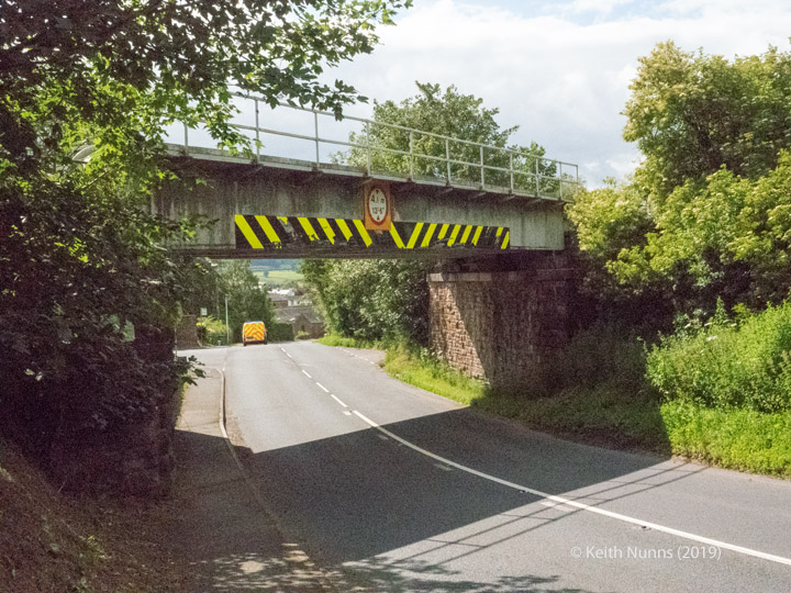 288330: Bridge SAC/288 - Alston Road / A686 (PROW - road): Elevation view from the East
