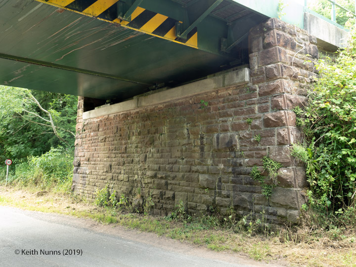 289600: Bridge SAC/297 - Winskill Road (PROW - minor road): Detail view from the East
