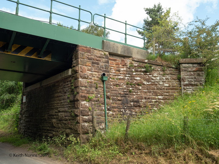 289600: Bridge SAC/297 - Winskill Road (PROW - minor road): Detail view from the South West