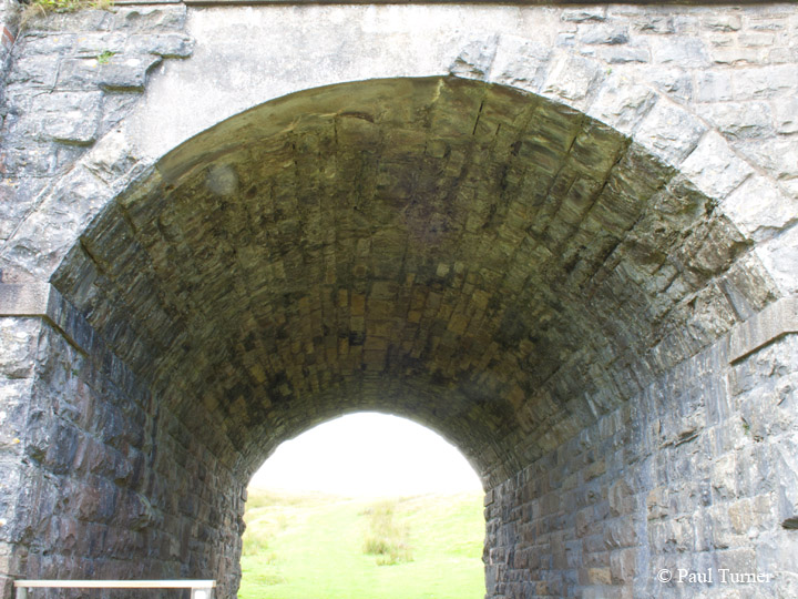 Bridge 173 - Croon Lorne: View under arch from east