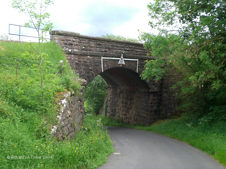 270340: Bridge SAC/207 - Gallansey Lane: Context view from the north west