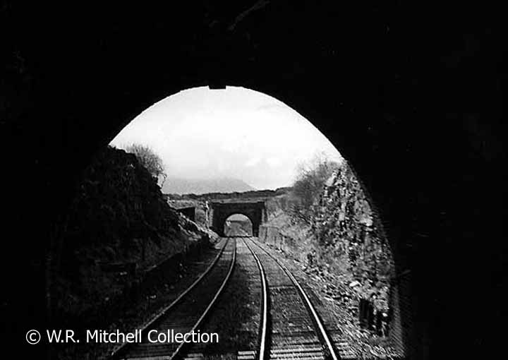 Looking south from the south portal of Blea Moor Tunnel