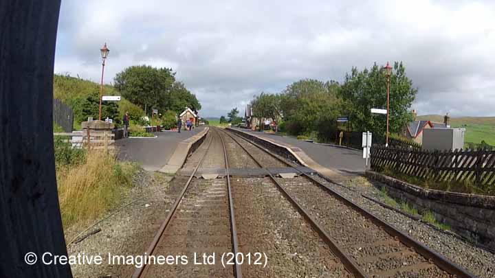 Horton-in-Ribblesdale Station - Barrow Crossing  & PROW (footpath)