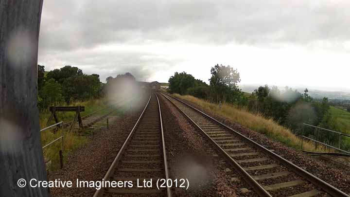 266440: Kirkby Stephen Station-Lie-by siding (Down): Cab-view video still 