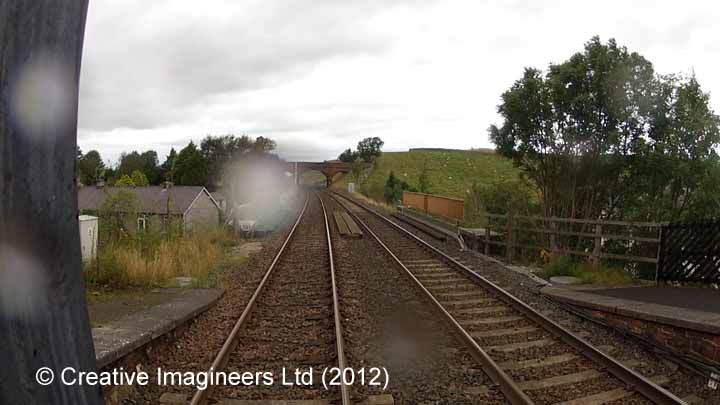 266615: Kirkby Stephen Station - Barrow Crossing (Abolished): Cab-view video