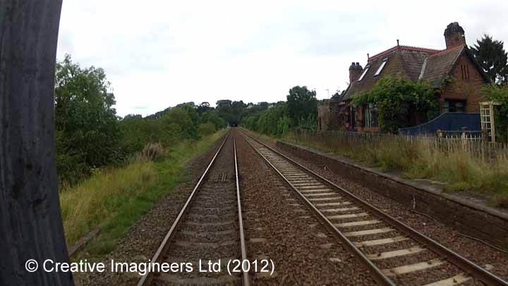 284710: Culgaith Station - Main Building & Booking Office (Up): Cab-view video 