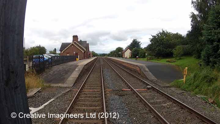 288255: Langwathby Station - Barrow Crossing (Abolished): Cab-view video still 