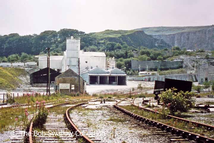 Horton Quarry / Delaneys Sidings and Horton Lime Works engine shed from the NE