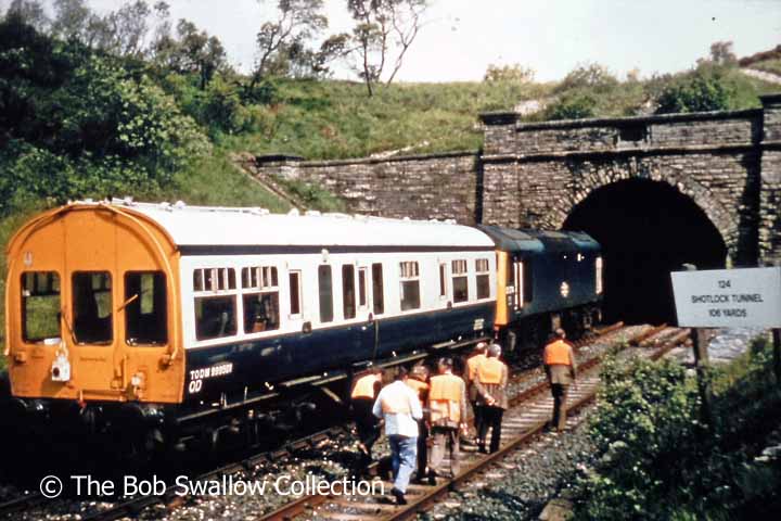 District Engineer's Inspection Saloon TODM999501 at Shotlock Tunnel South Portal