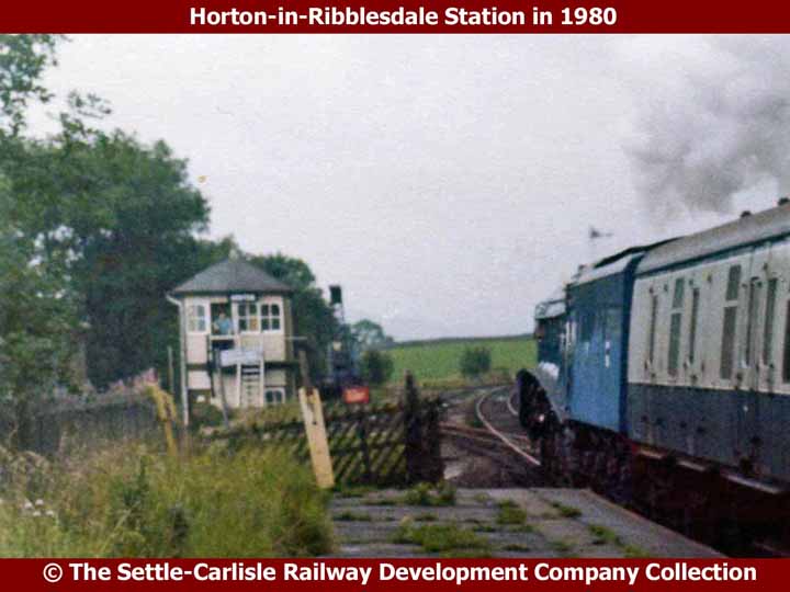 Horton Signal Box: Context view from the north (1980)