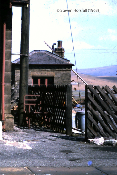 247200: Ribblehead Station - Yard Office: Elevation view from the west
