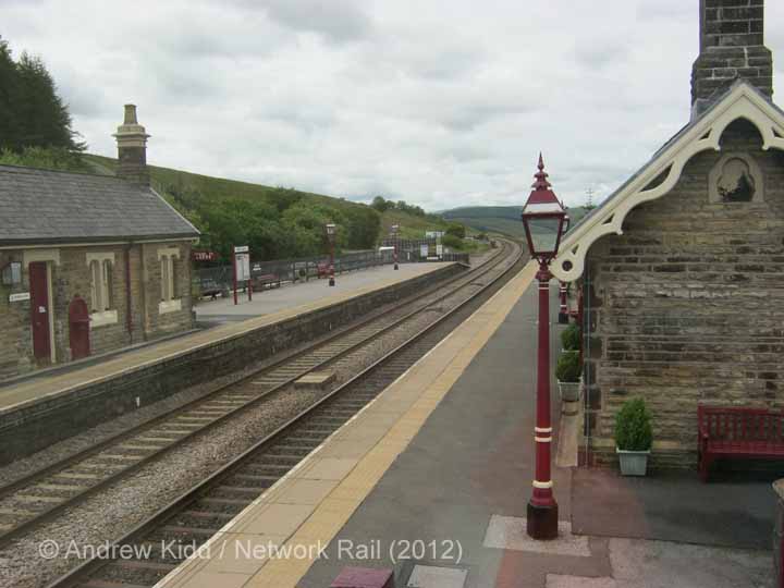 Garsdale Signal Box: Context view to the south