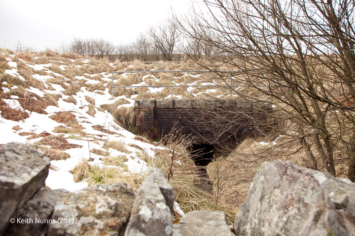 258330 Culvert 3': Elevation view from the east