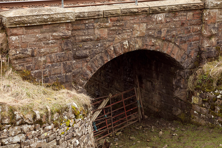261840: Bridge SAC/145 - Ghyll: Detail view from the north west