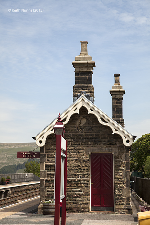 Garsdale Station 'Up' Waiting Room: Elevation view from south.
