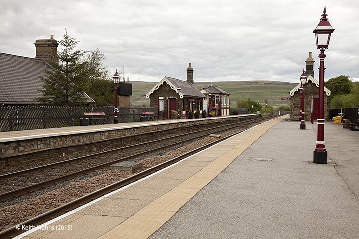Garsdale Station Passenger Platforms: Context view from the south west (1)