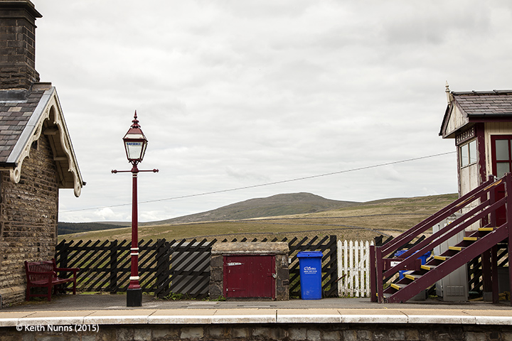 256640: Garsdale Station-Passenger Platform (Down): Elevation view from the east