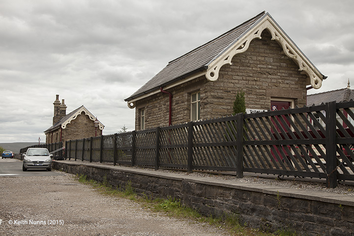 Garsdale Station Toilet Block: Elevation view from north east