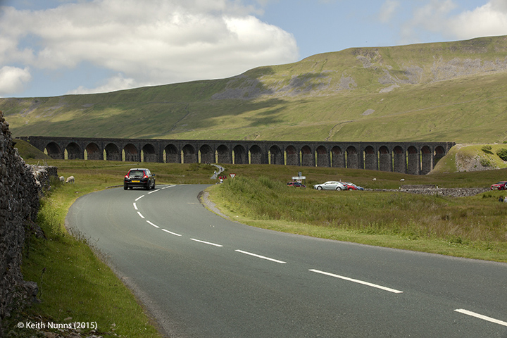 Bridge SAC/66 - Ribblehead Viaduct: Context view from the south east
