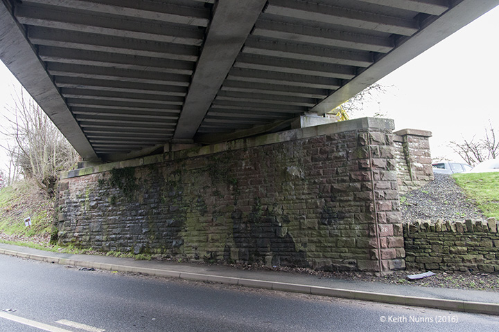288330: Bridge SAC/288 - A686 Alston Road: Detail view from the north