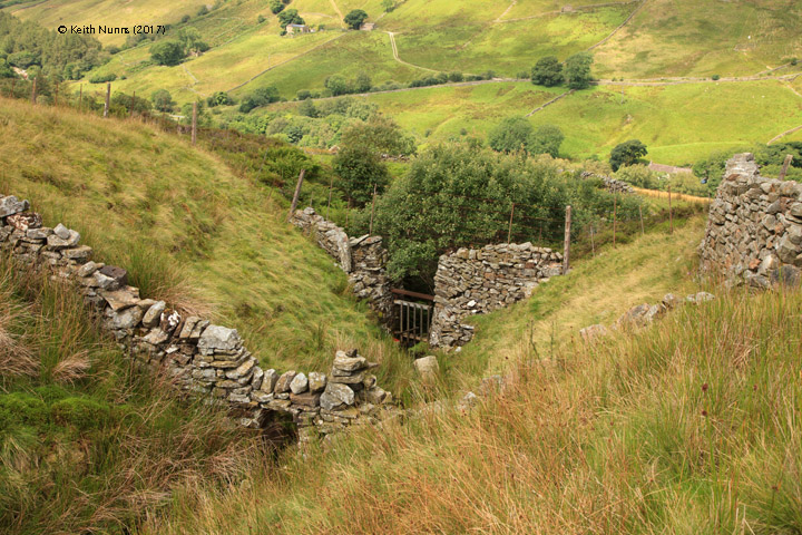255360: Culvert 3' 0" diameter)Skelton's Gill:Elevation view from the north east