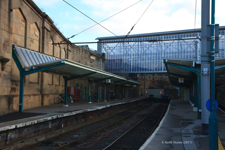 308100: Carlisle Citadel Station: Context view from the North