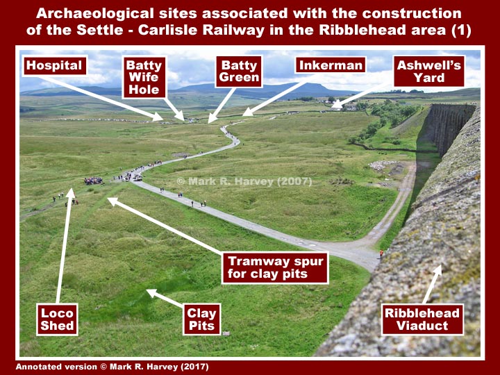 Archaeological sites in the Ribblehead area (SCR-1)