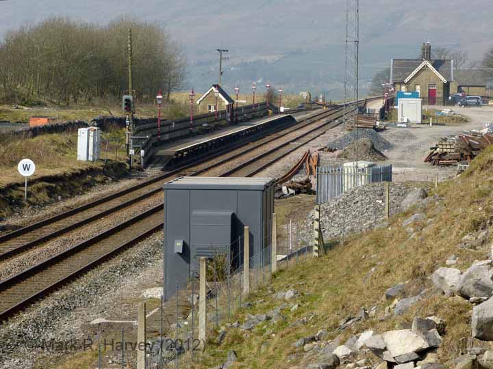 Ribblehead Station Booking Office: Context view from the east