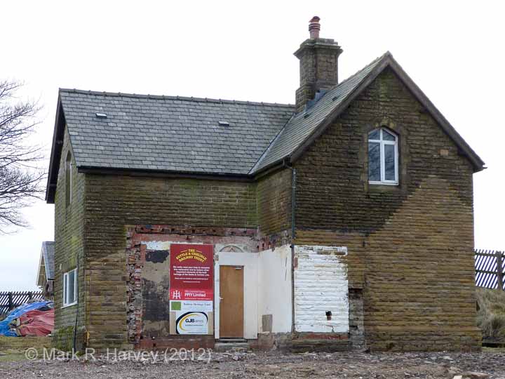 Ribblehead Station Master's House: Elevation view from the north