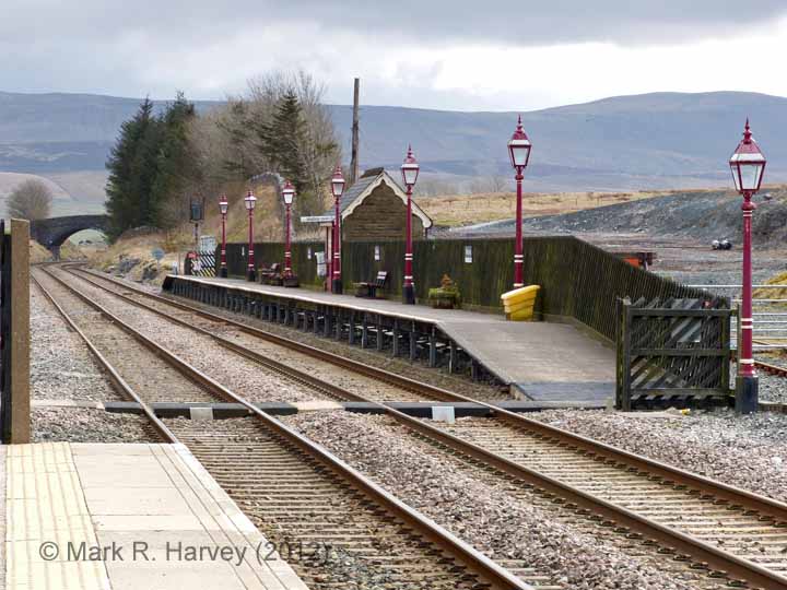 Ribblehead Station Barrow Crossing: Context view from the north-west