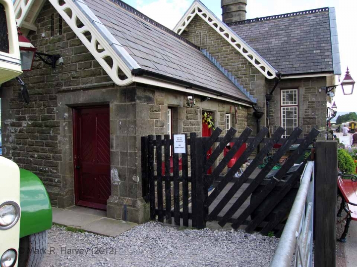Ribblehead Station Booking Office: Western elevation view (1)