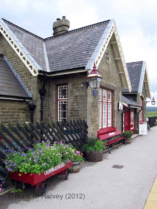 Ribblehead Station Booking Office: Western elevation view (2)