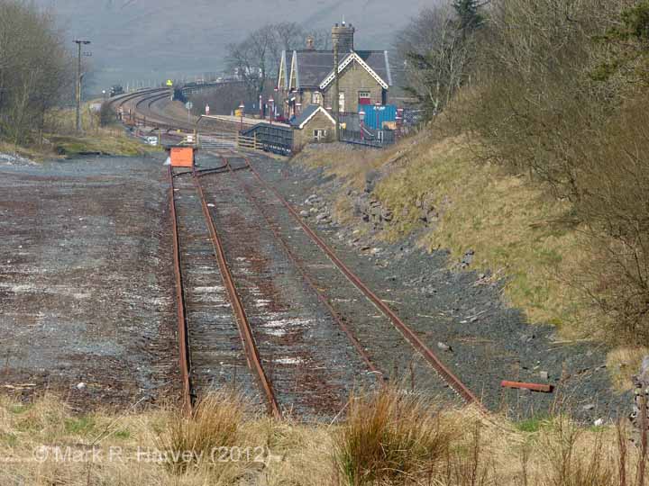 Ribblehead Quarry Siding: Context view from the south-east (3)