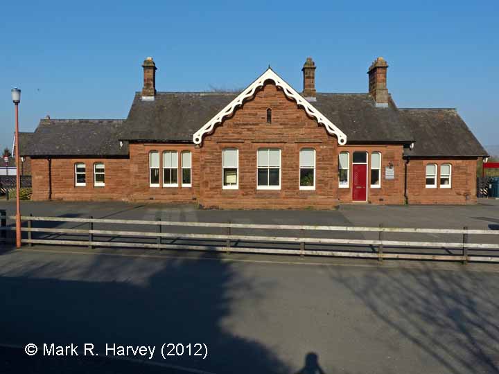 Lazonby & Kirkoswald Booking Office: South-west elevation view