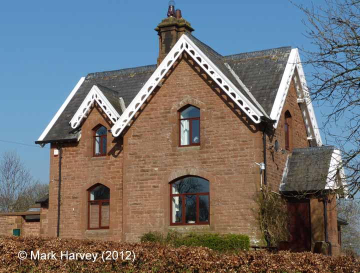 Armathwaite Station Master's House: South-west elevation view