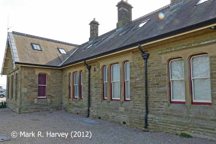 Kirkby Stephen Station Booking Office, viewed from the northeast