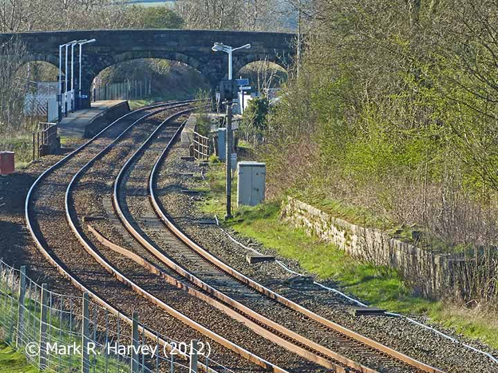 Long Preston Station and Cattle Dock from the southeast