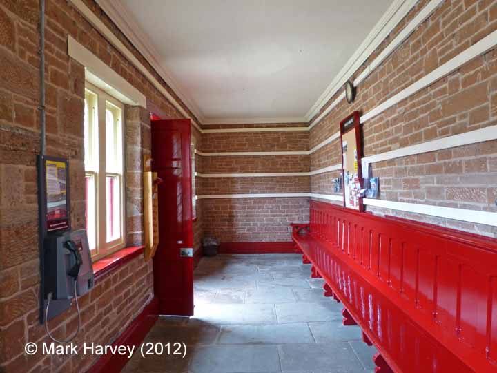 Armathwaite Station Waiting Room: Interior view (looking north-east)