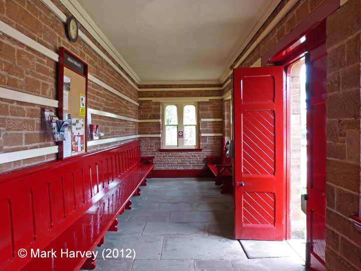 Armathwaite Station Waiting Room: Interior view (looking south-west)